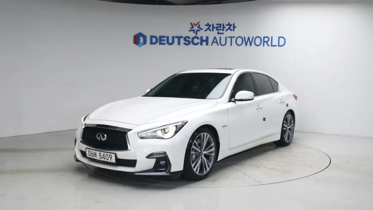 Infiniti Q50 3.5 Синий Спорт Сенсорный